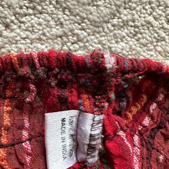 Striped Red and Brown Harem Pants (Sivana - no tags) - Picture 3 of 3